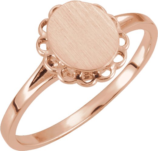 Oval Signet Ring