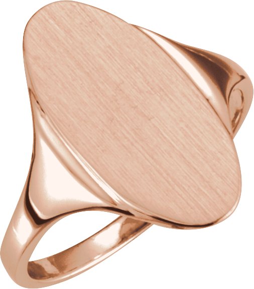 Oval Signet Ring