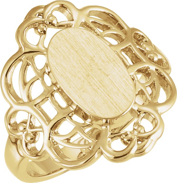14k Yellow Gold