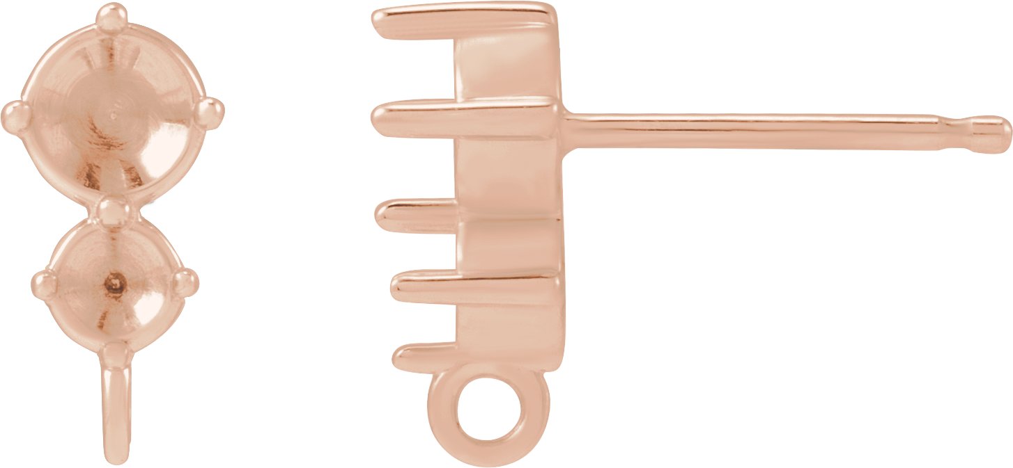 Accented Earring Top