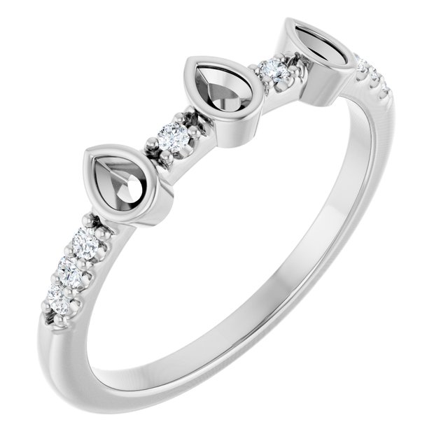 14k White Gold