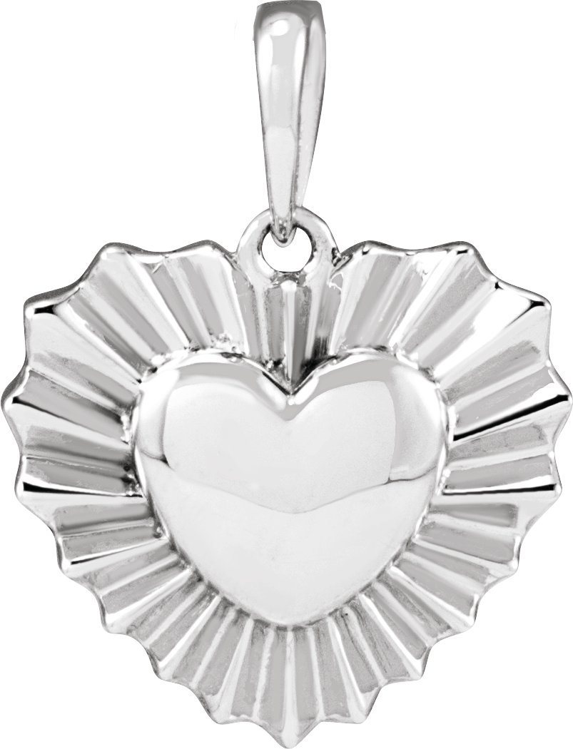 Sterling Silver Heart Pendant