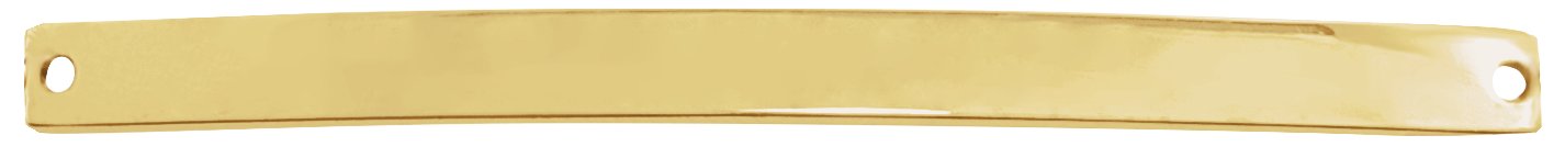 Engravable Bar Bracelet Center