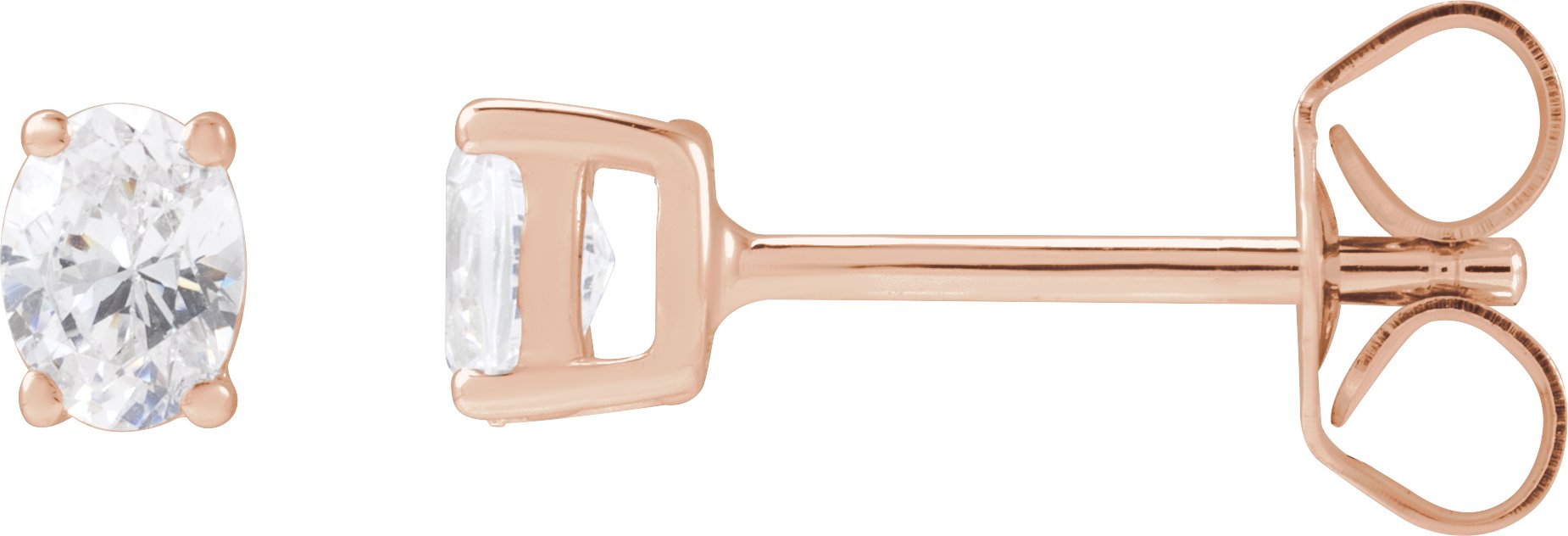 Lab-Grown Diamond Stud Earrings
