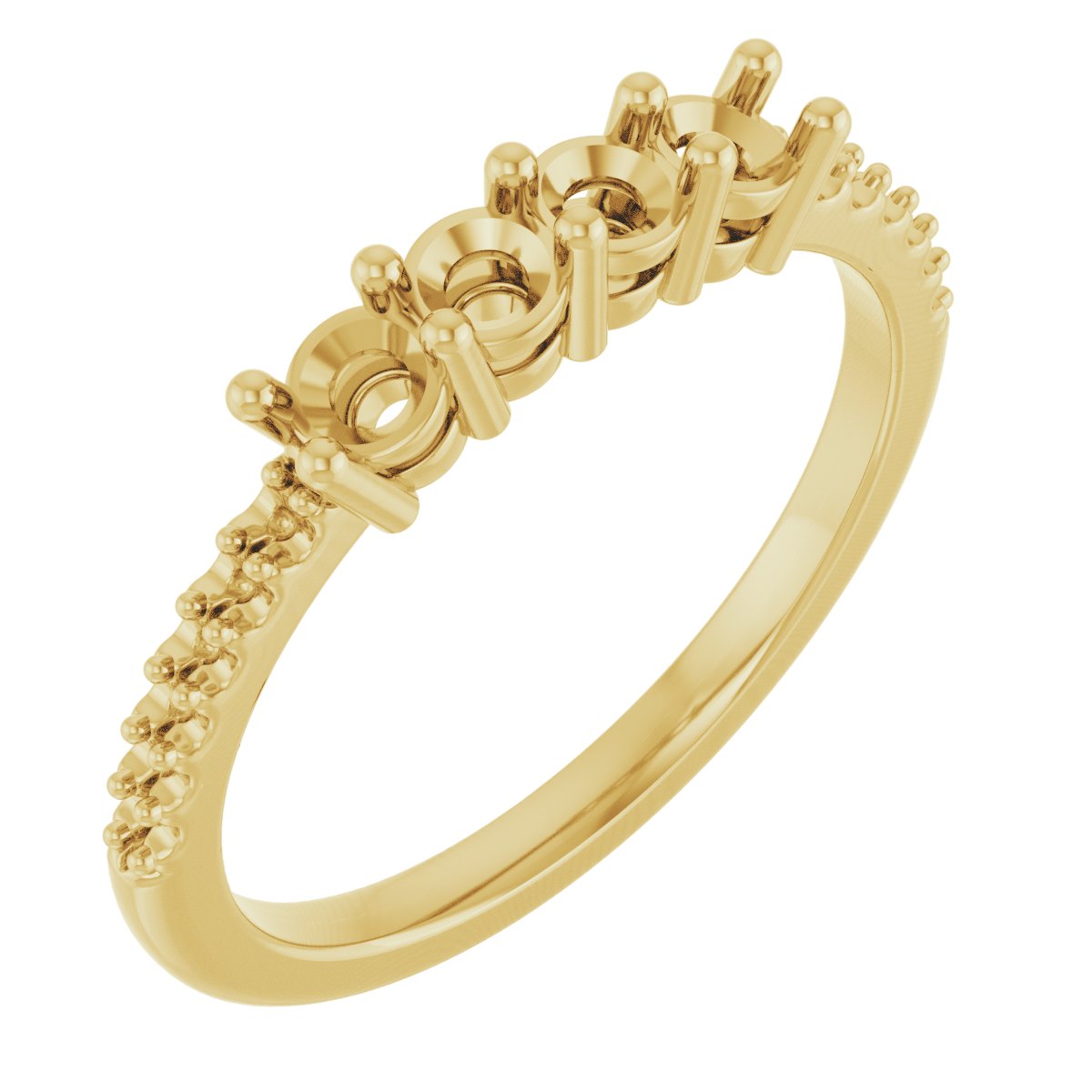 Accented Family Stackable Ring