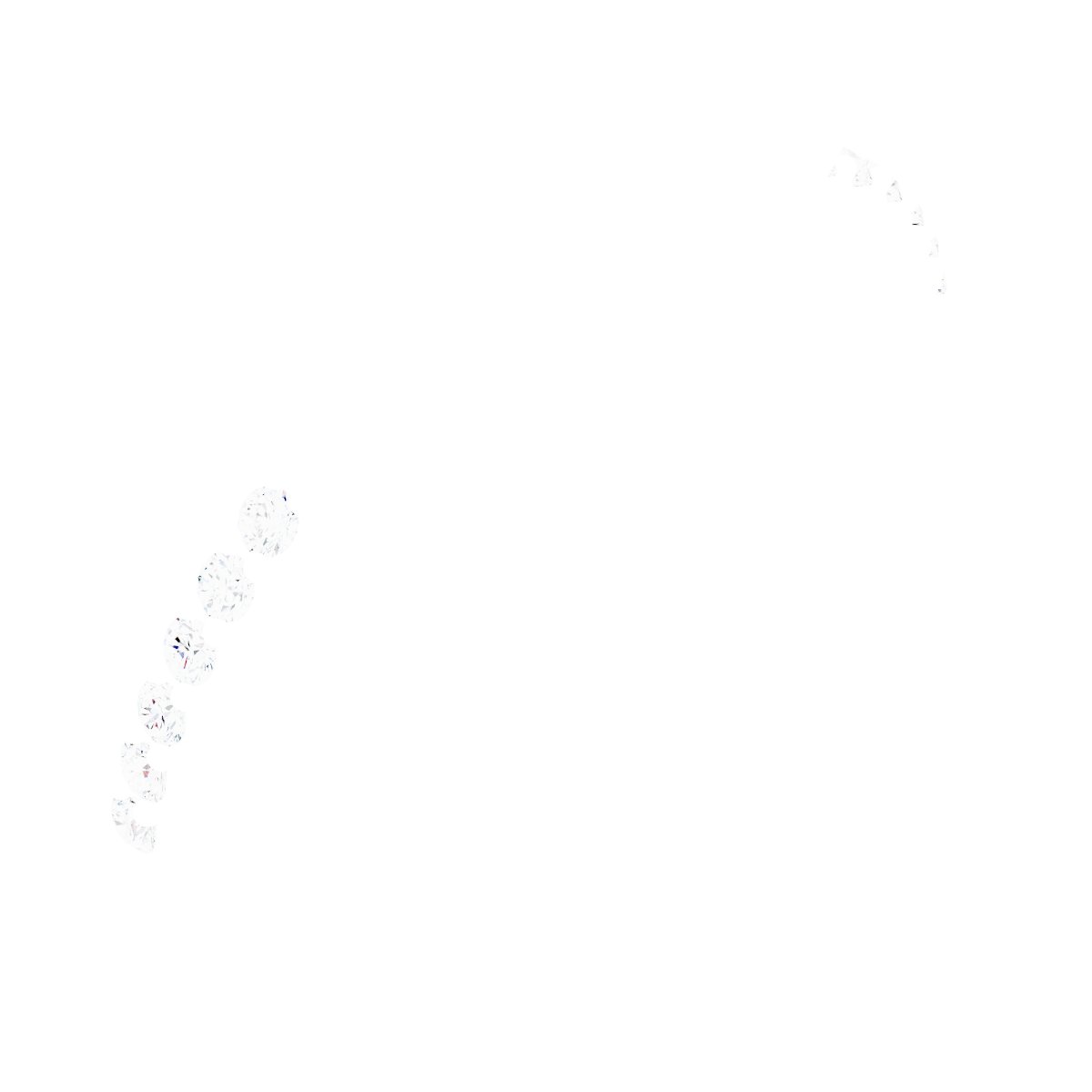 Accented Family Stackable Ring