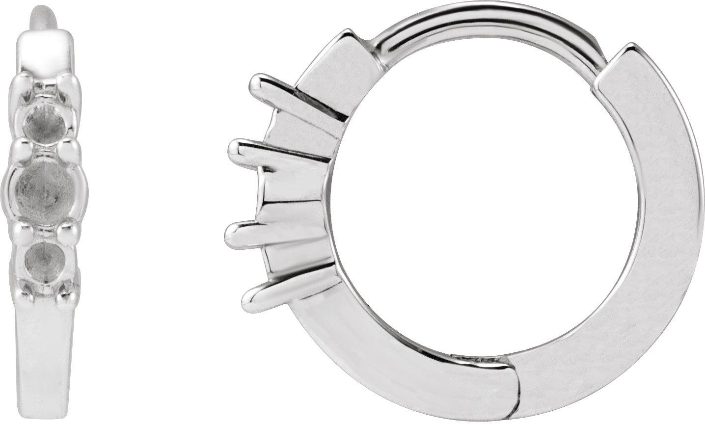 Hinged Hoop Earrings