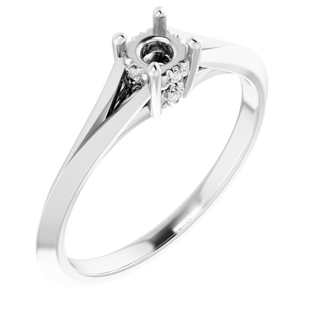 14k White Gold