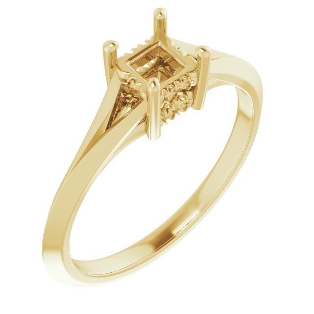 14k Yellow Gold