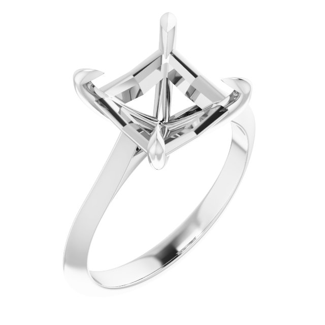 Claw-Prong Solitaire Engagement Ring