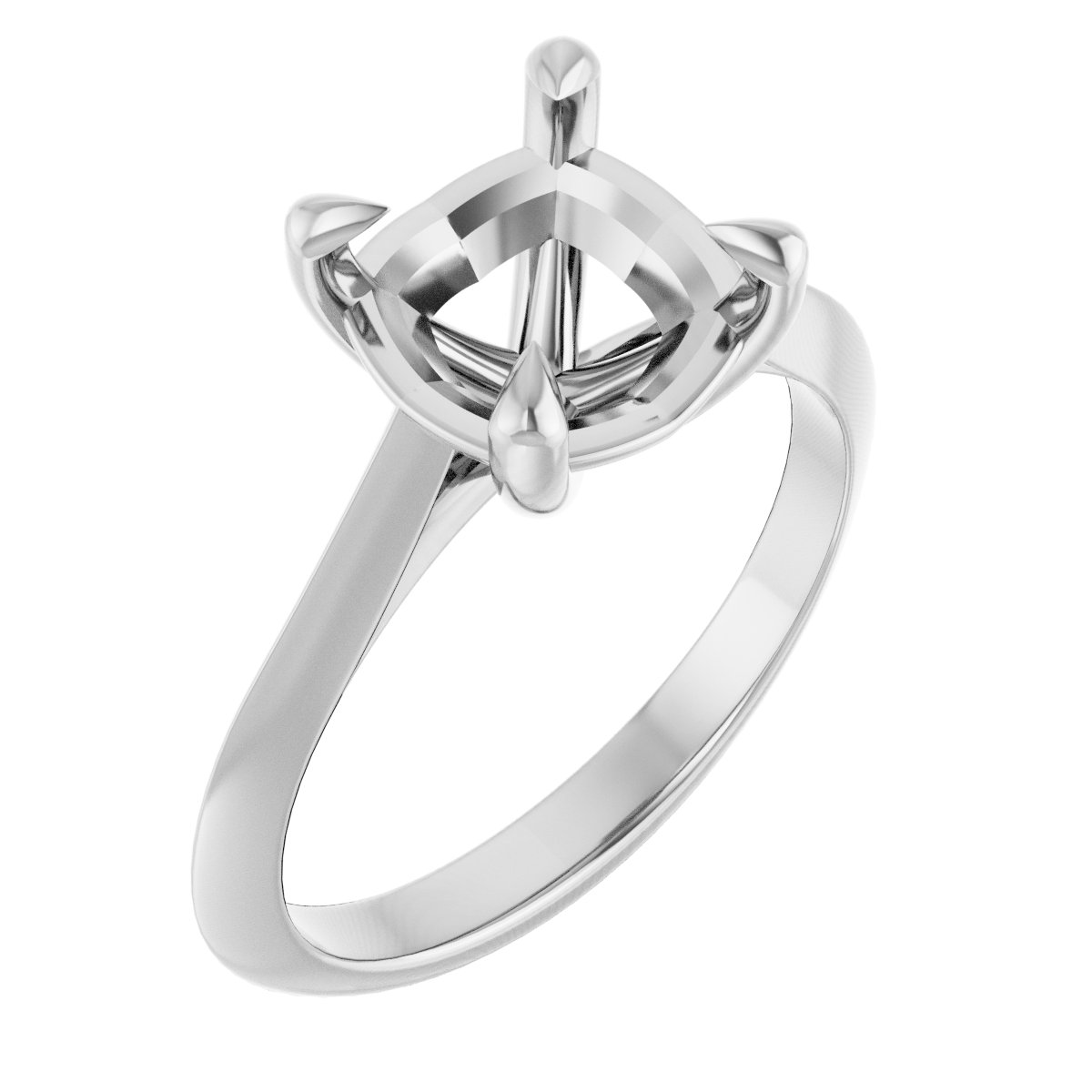 Claw-Prong Solitaire Engagement Ring