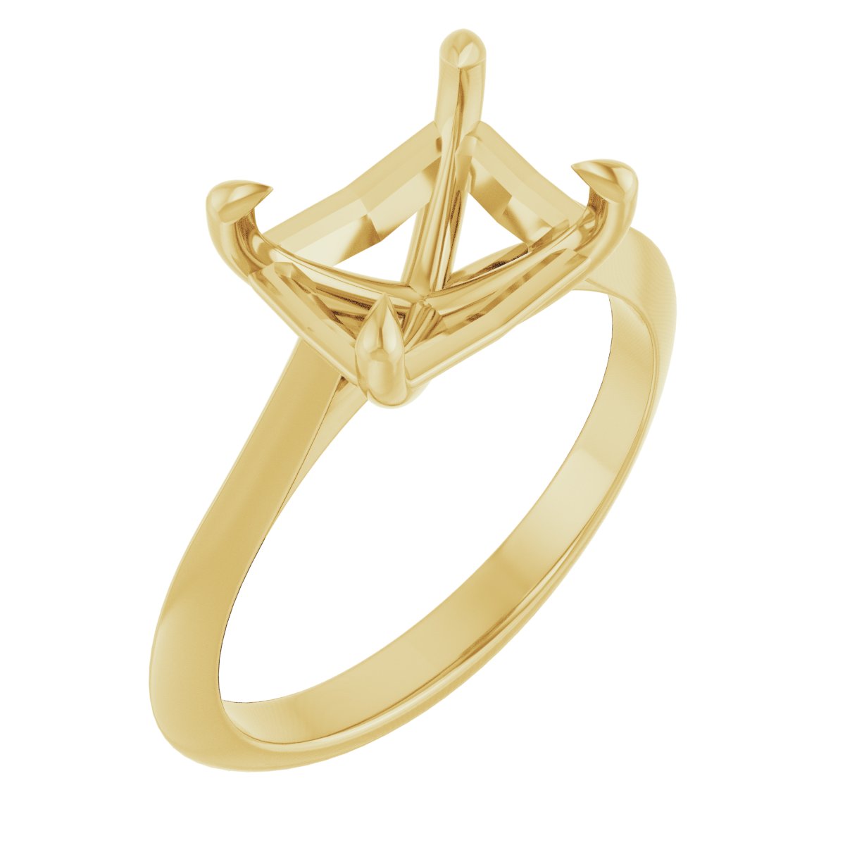 Claw-Prong Solitaire Engagement Ring