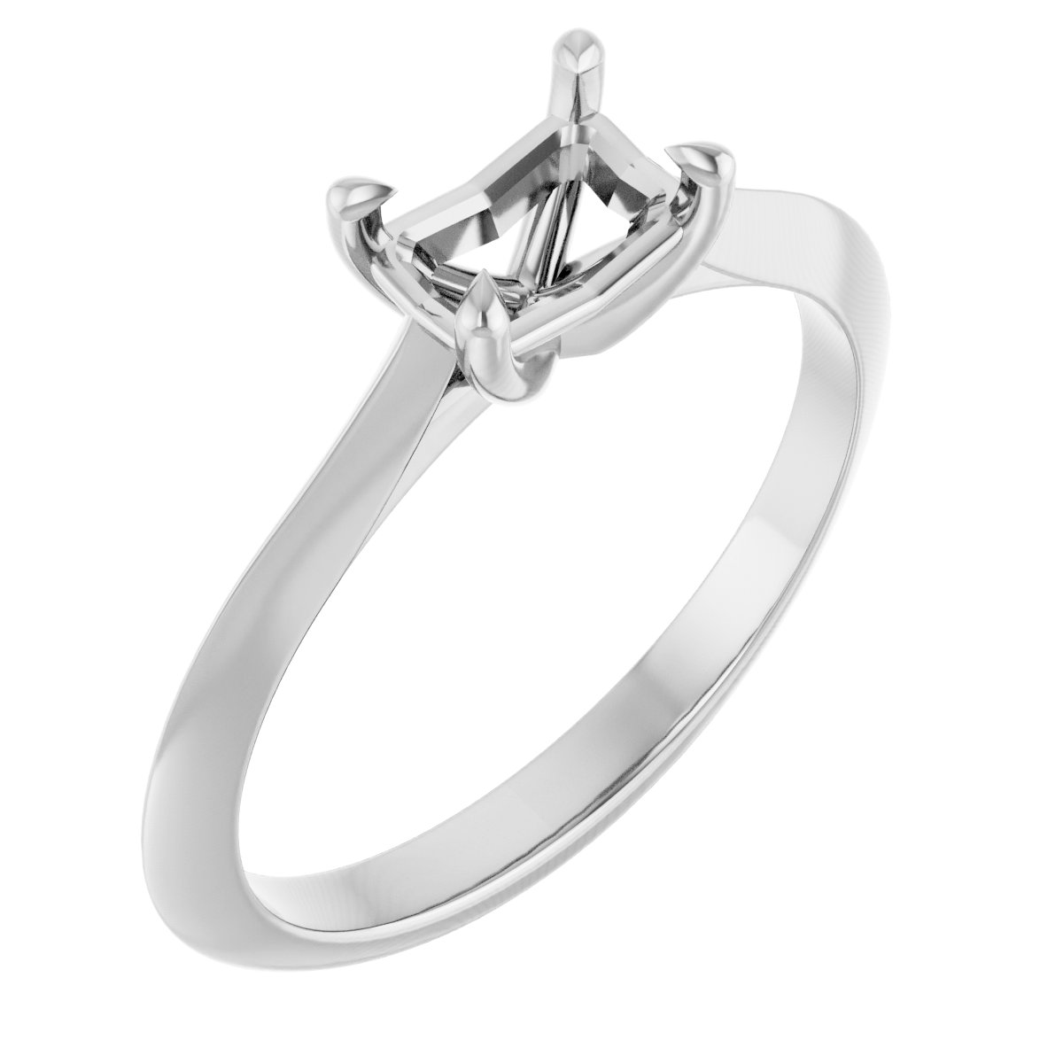 Claw-Prong Solitaire Engagement Ring