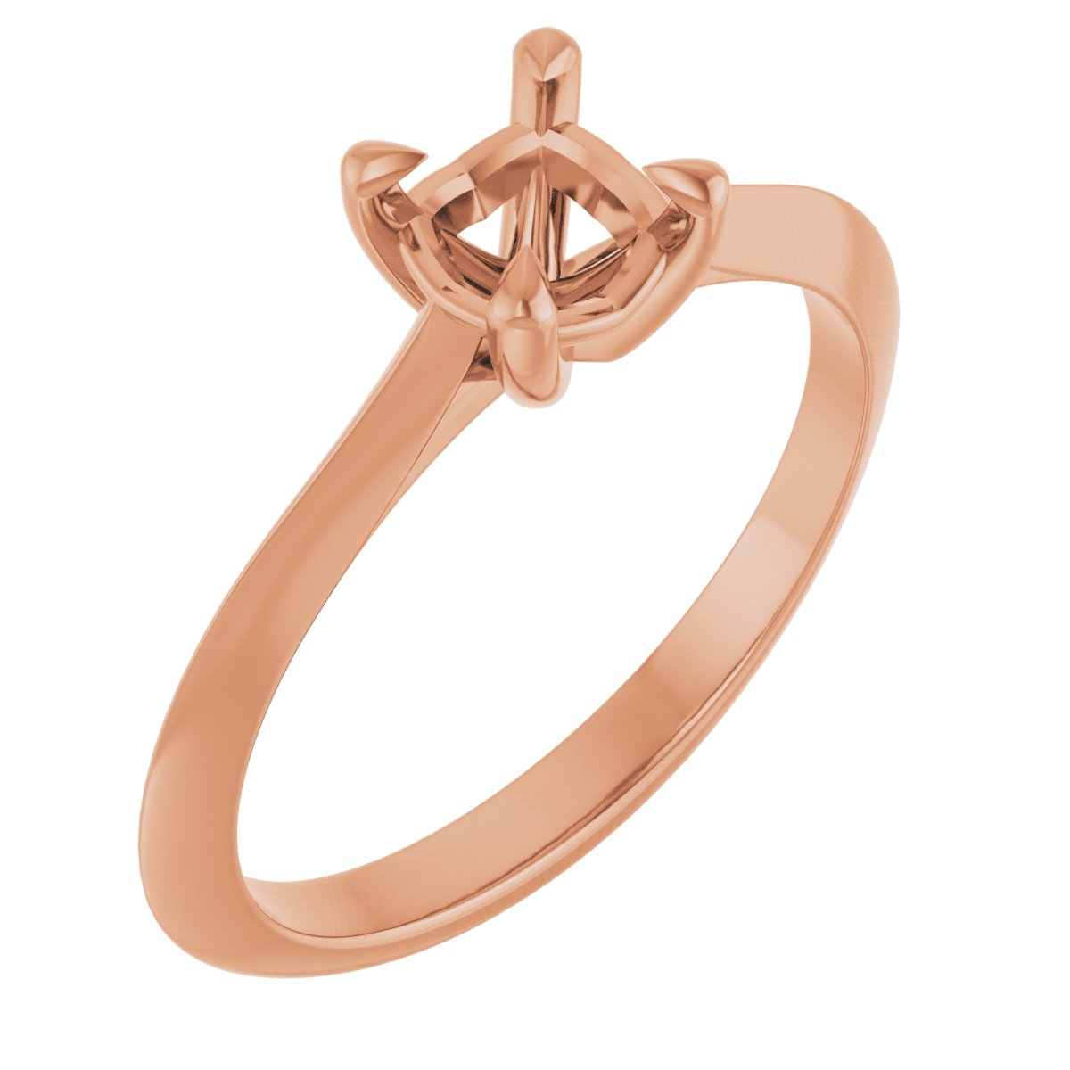 Claw-Prong Solitaire Engagement Ring