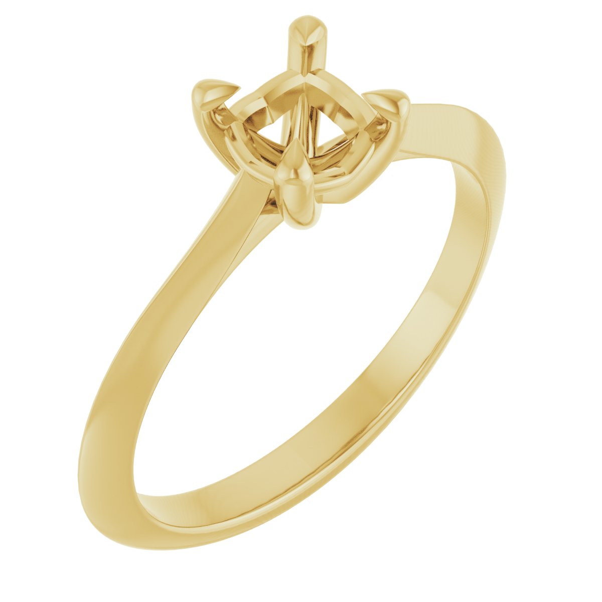 Claw-Prong Solitaire Engagement Ring