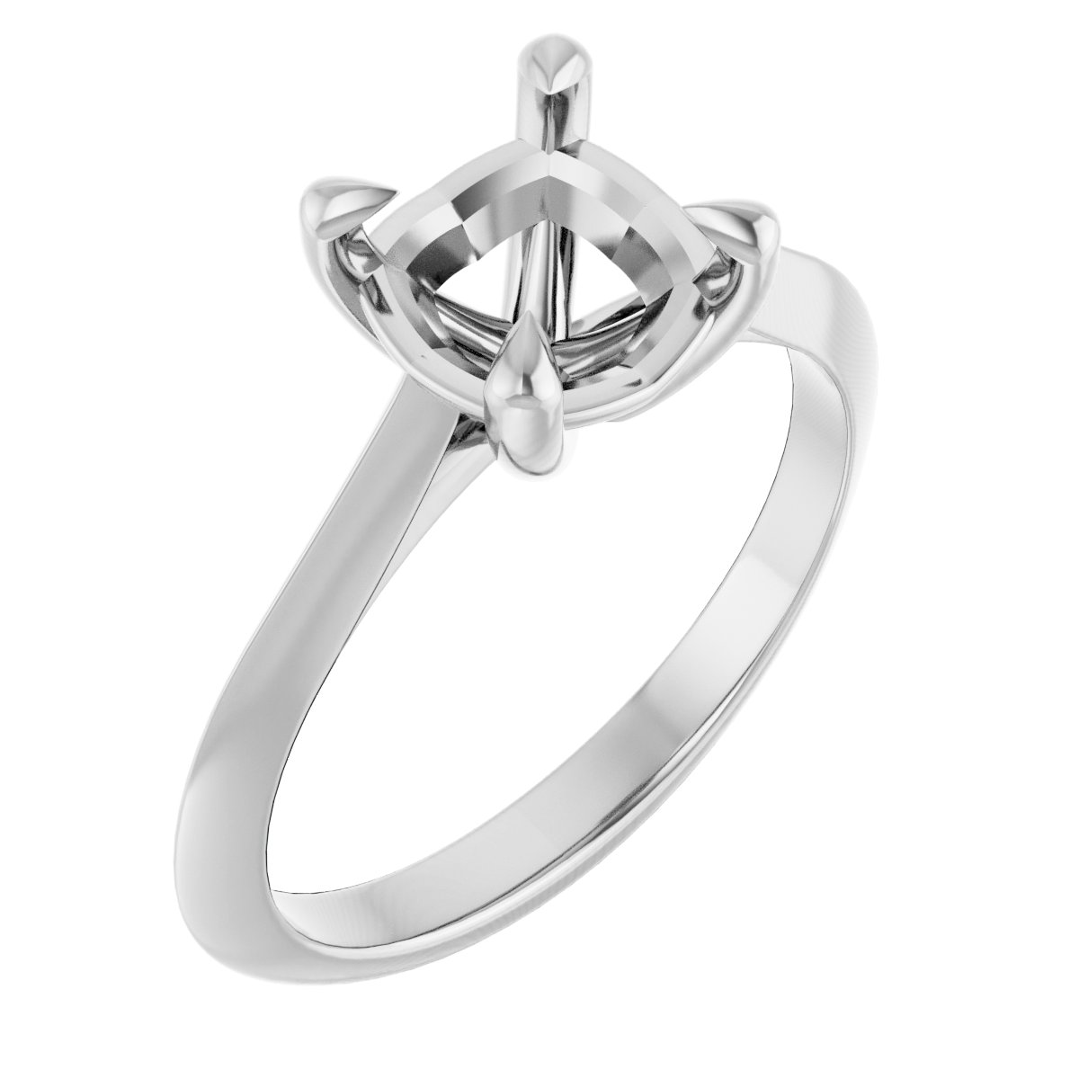 Claw-Prong Solitaire Engagement Ring