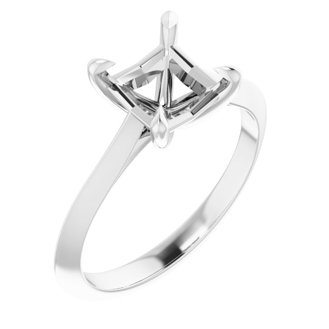 Claw-Prong Solitaire Engagement Ring