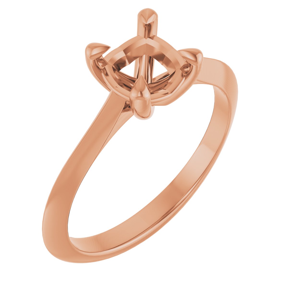 Claw-Prong Solitaire Engagement Ring