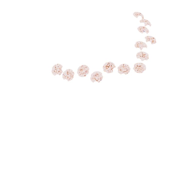 14K Rose Gold .08 CTW Natural Diamond Matching Band