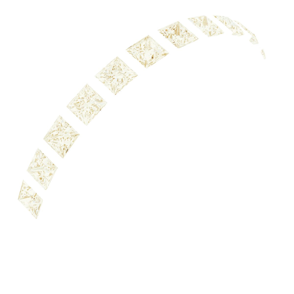 14K Yellow 1/2 CTW Natural Diamond Anniversary Band