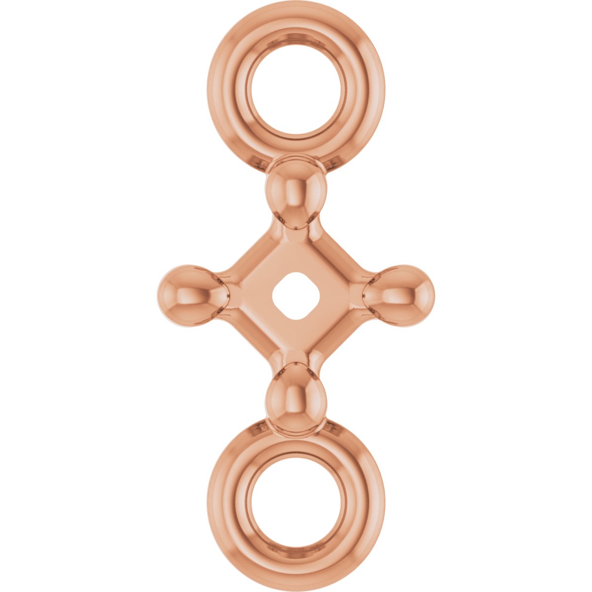 Petite Pavé® Solitaire Link