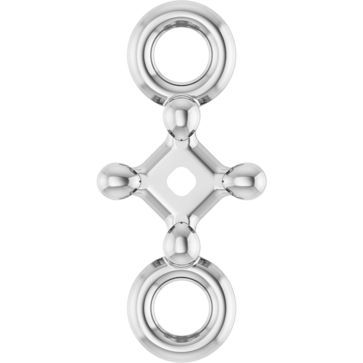 Petite Pavé® Solitaire Link