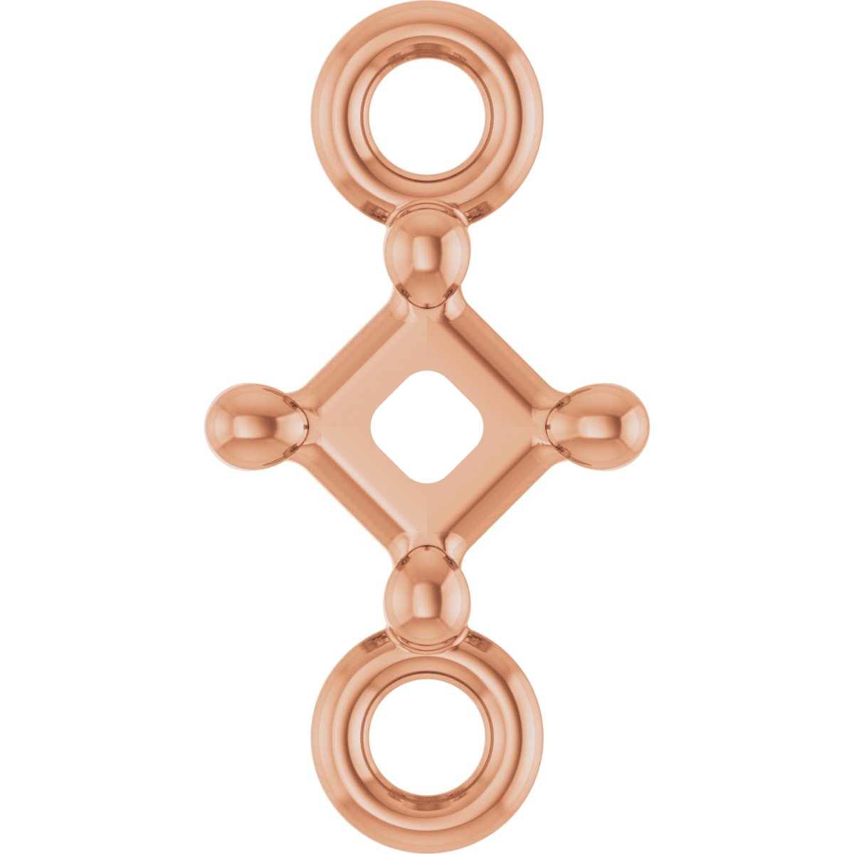 Petite Pavé® Solitaire Link