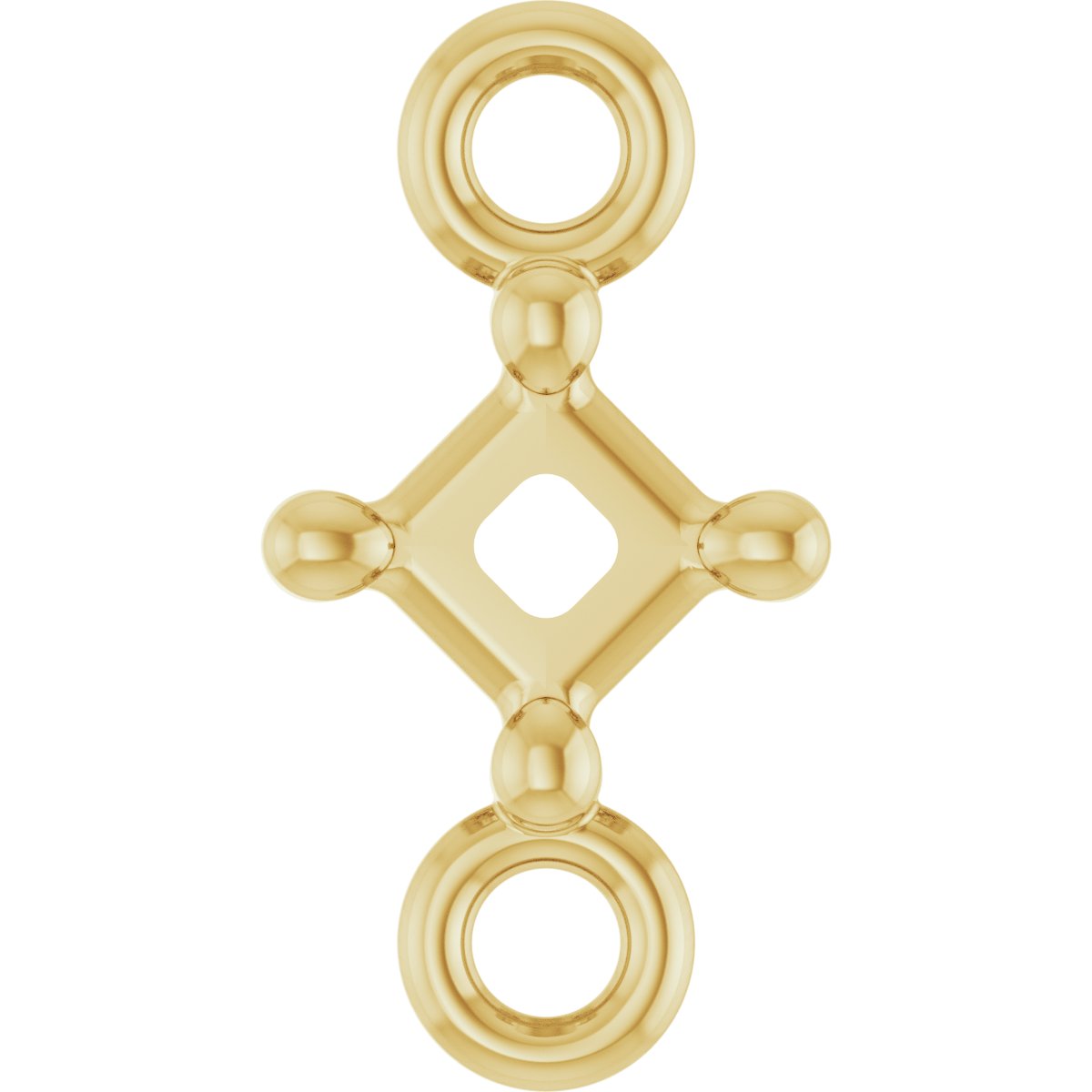 Petite Pavé® Solitaire Link