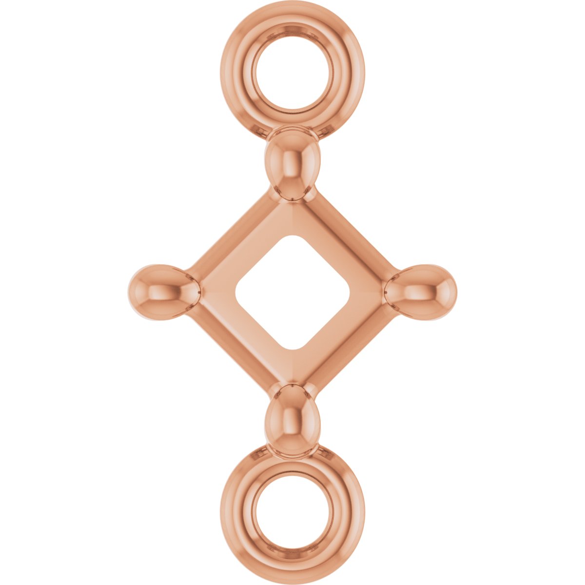 Petite Pavé® Solitaire Link