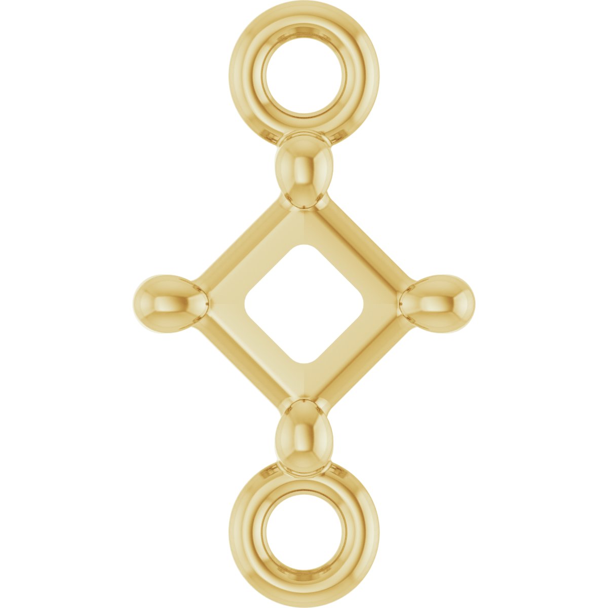 Petite Pavé® Solitaire Link