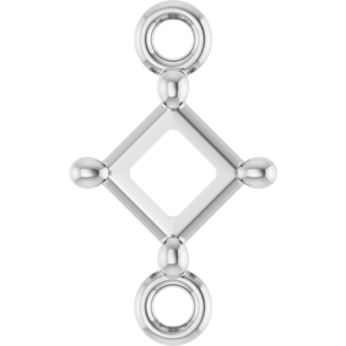 Petite Pavé® Solitaire Link