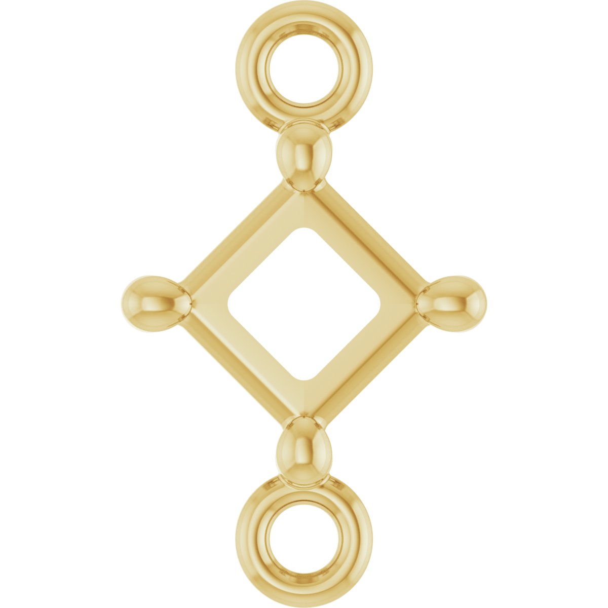 Petite Pavé® Solitaire Link