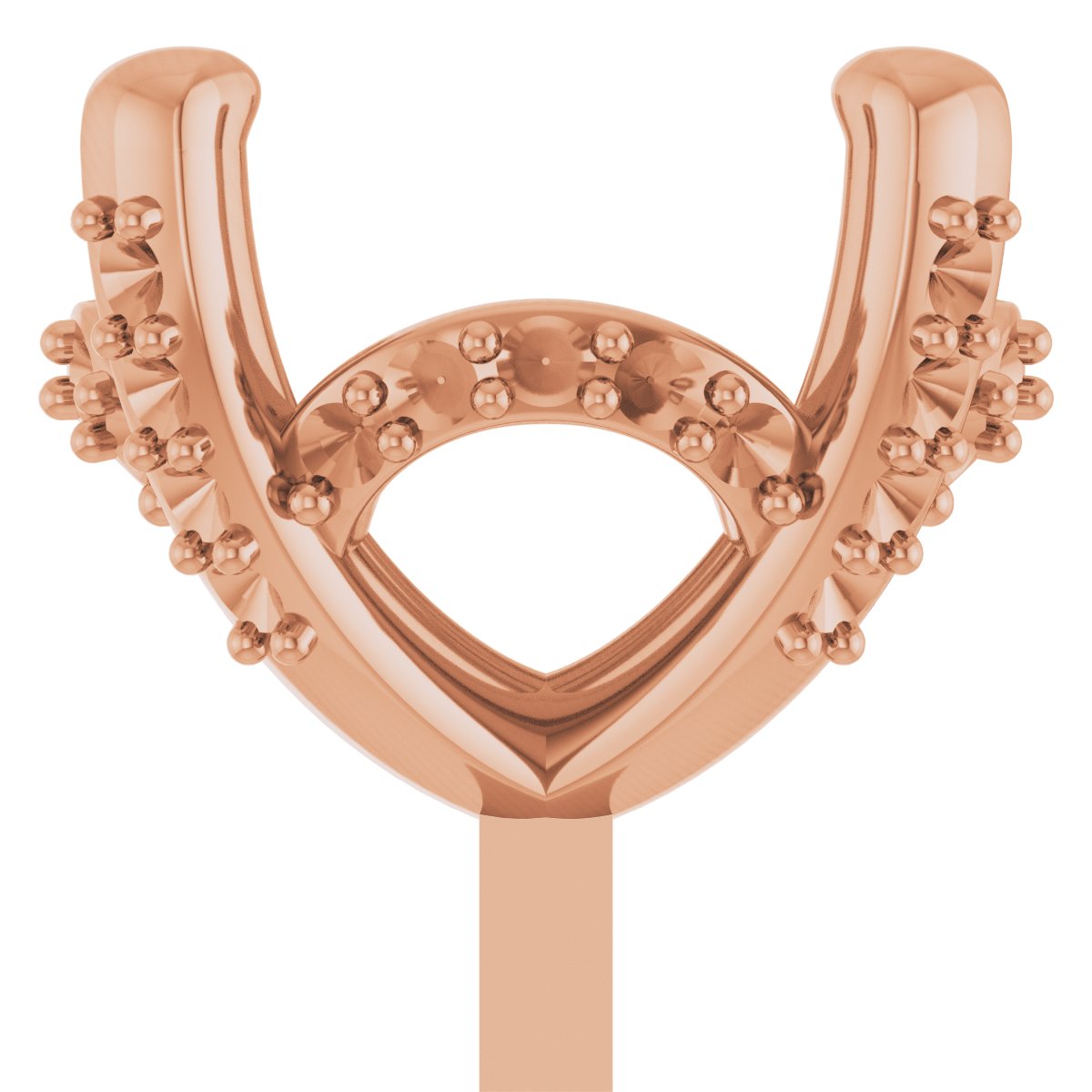 Hidden Halo-Style Peg Setting