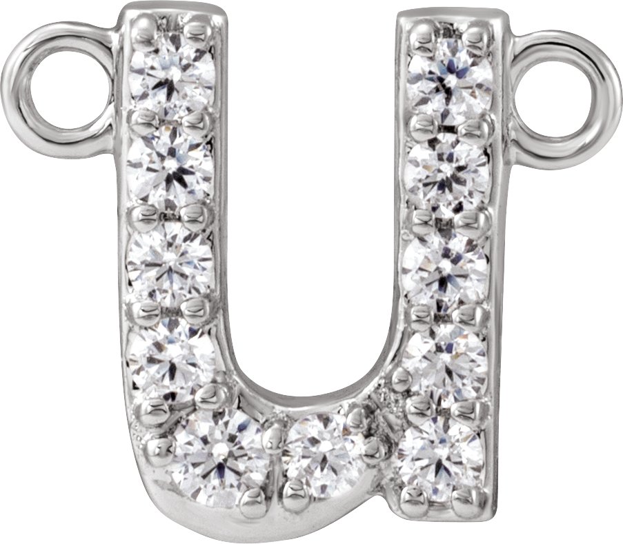 Initial Necklace Center