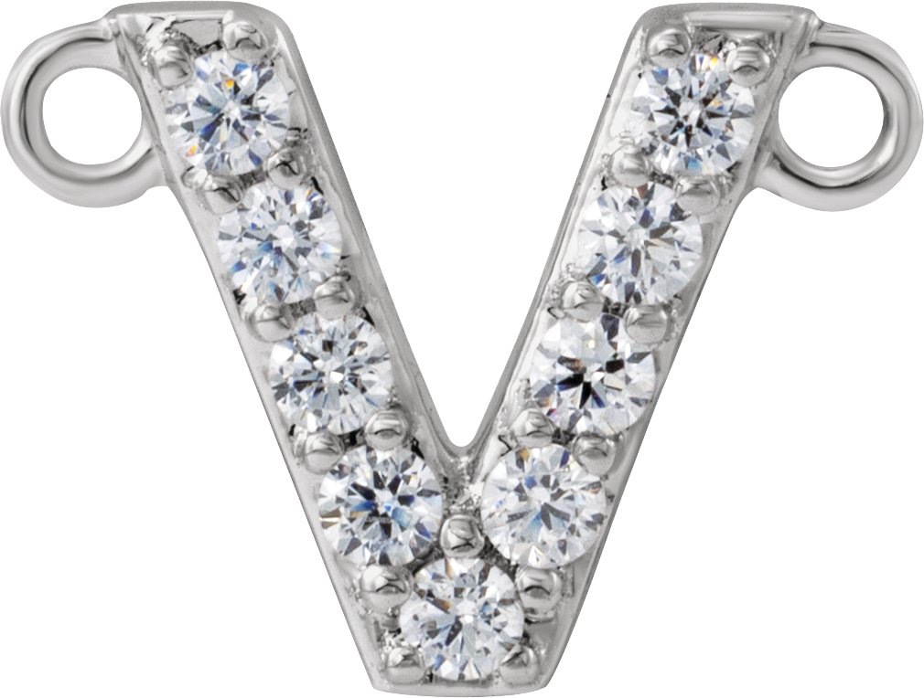 Initial Necklace Center