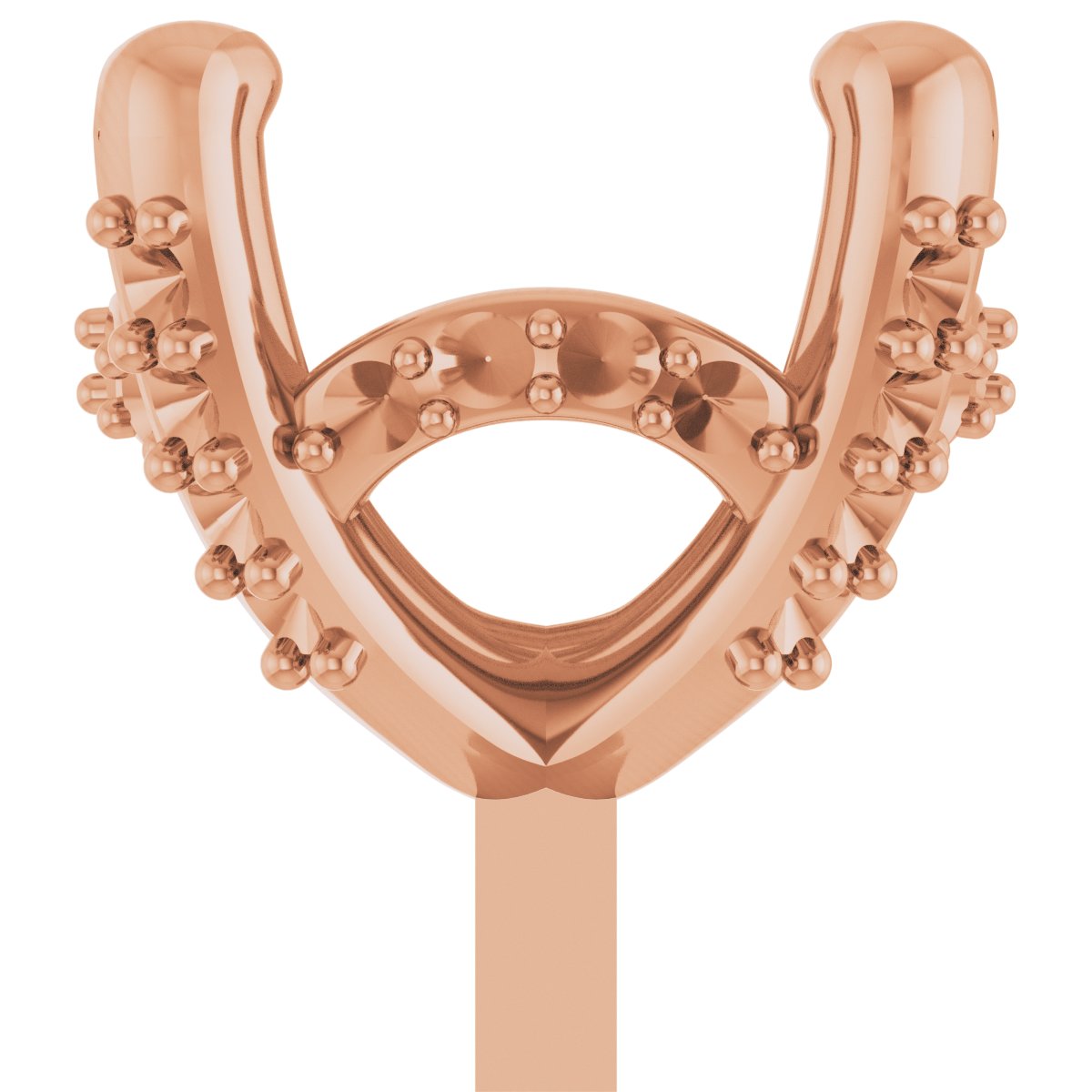 Hidden Halo-Style Peg Setting