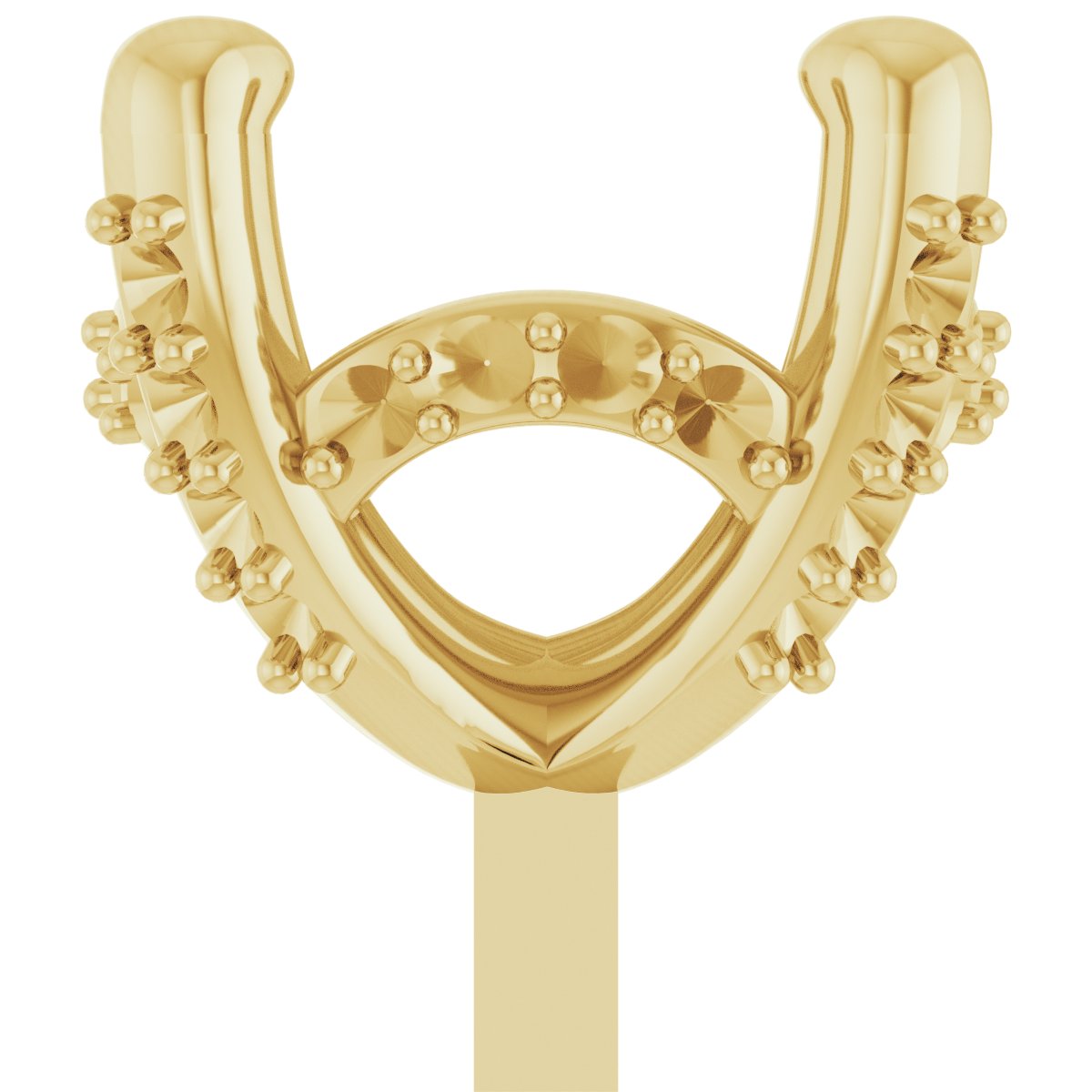 Hidden Halo-Style Peg Setting