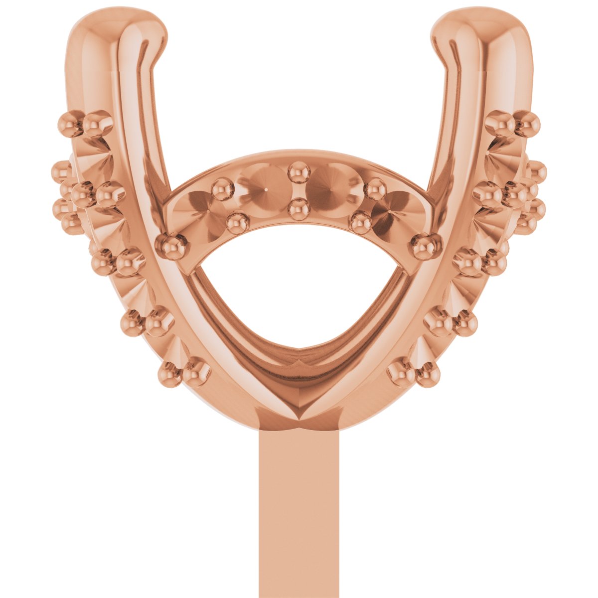 Hidden Halo-Style Peg Setting