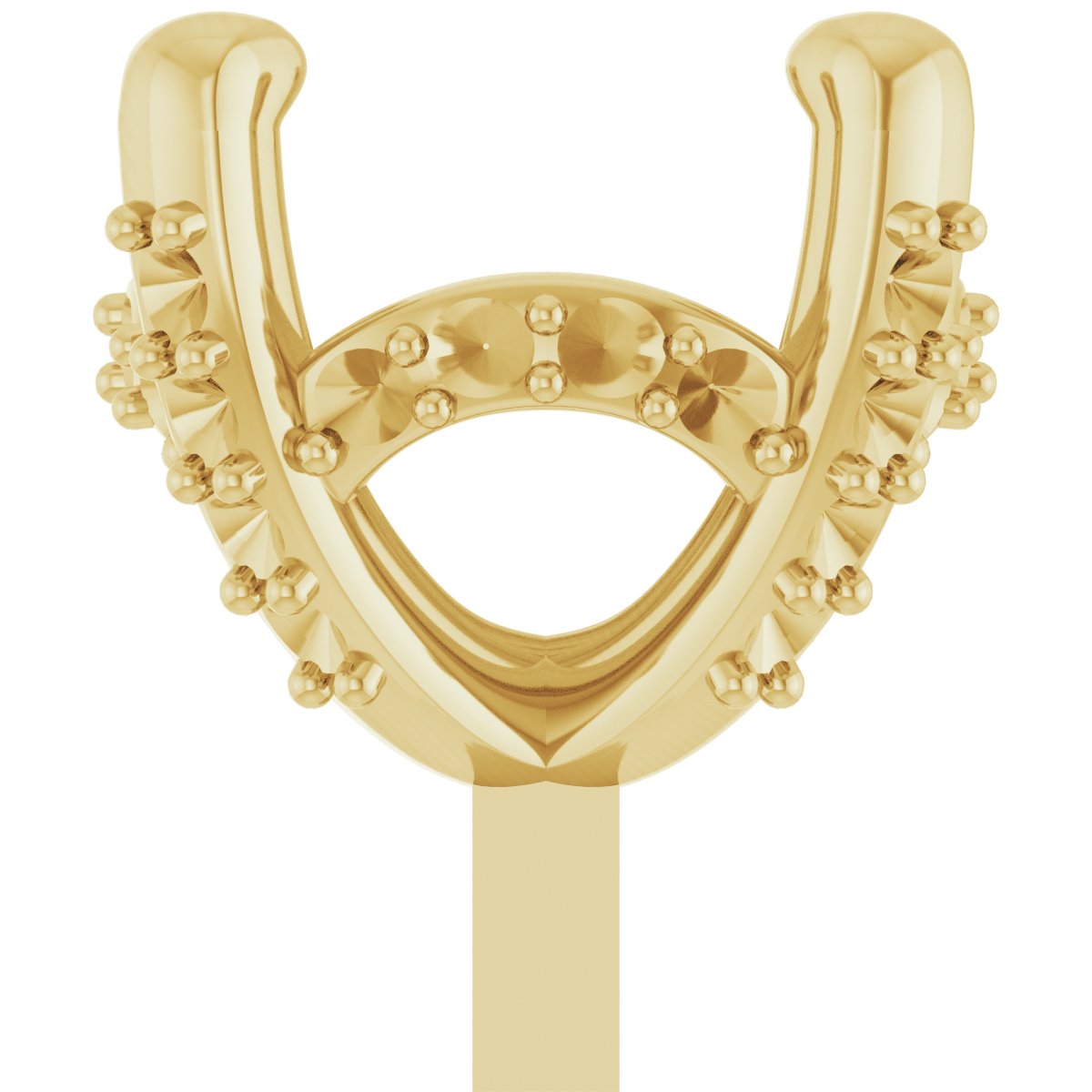 Hidden Halo-Style Peg Setting