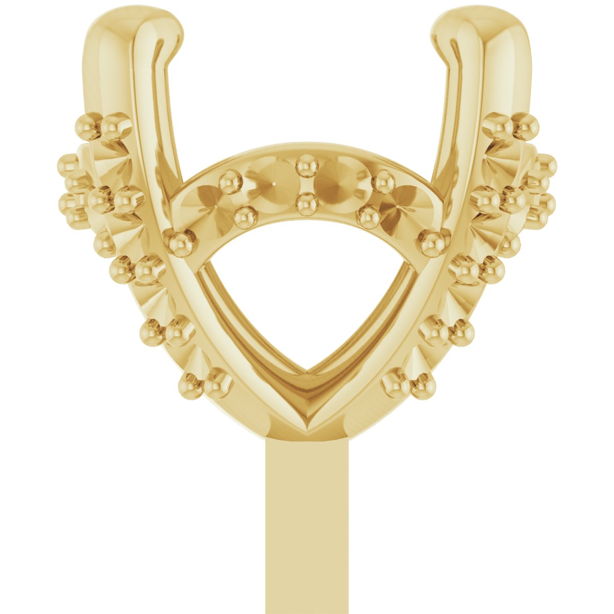 Hidden Halo-Style Peg Setting