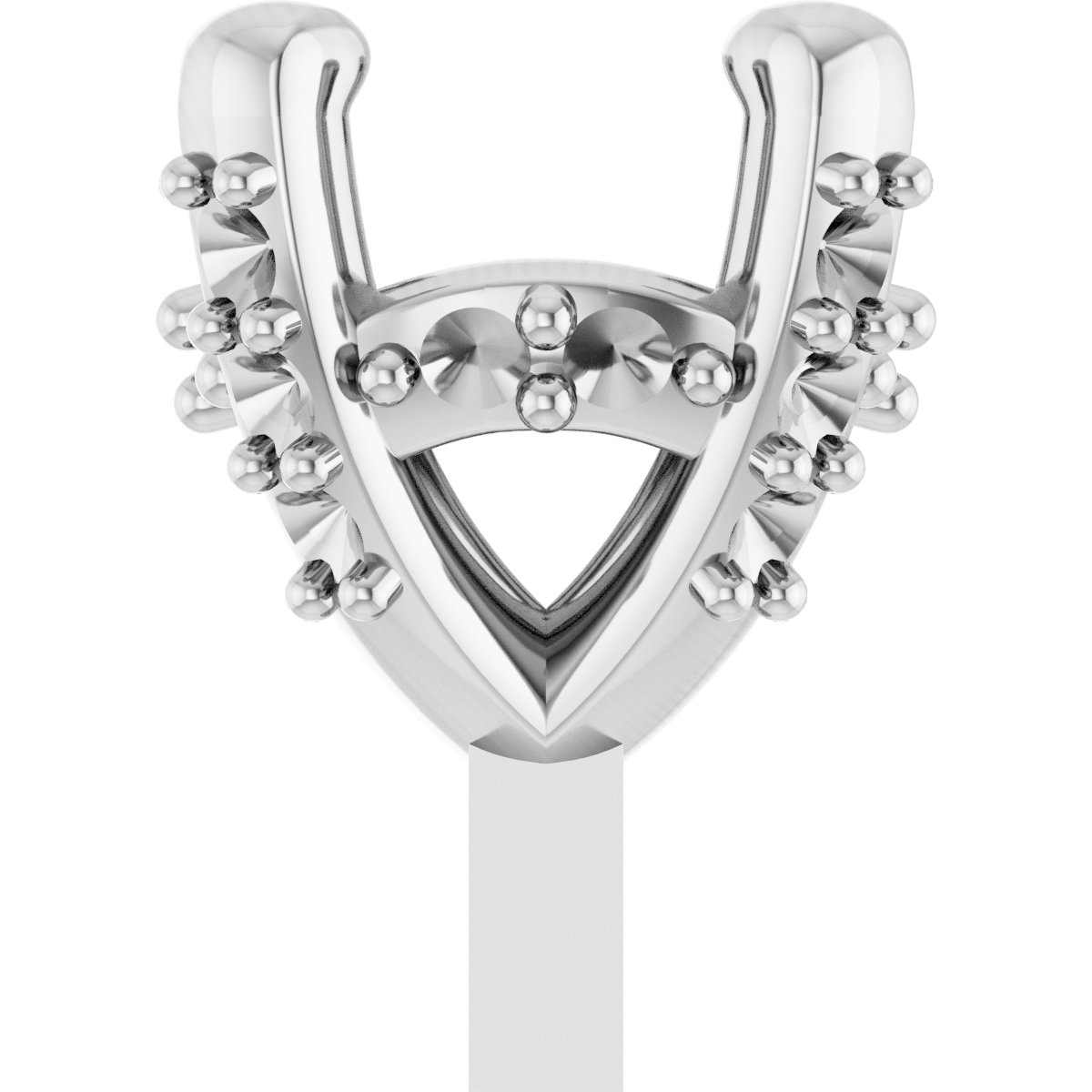 Hidden Halo-Style Peg Setting