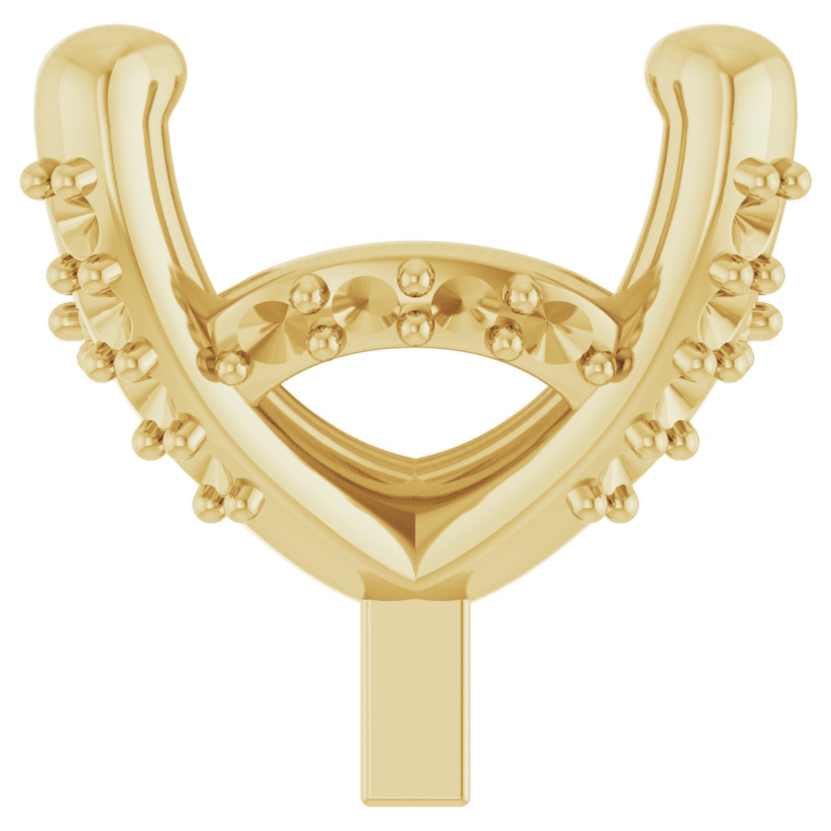Hidden Halo-Style Peg Setting