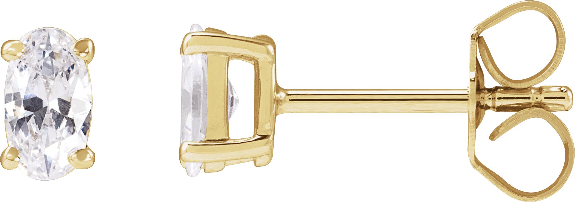 Lab-Grown Diamond Stud Earrings