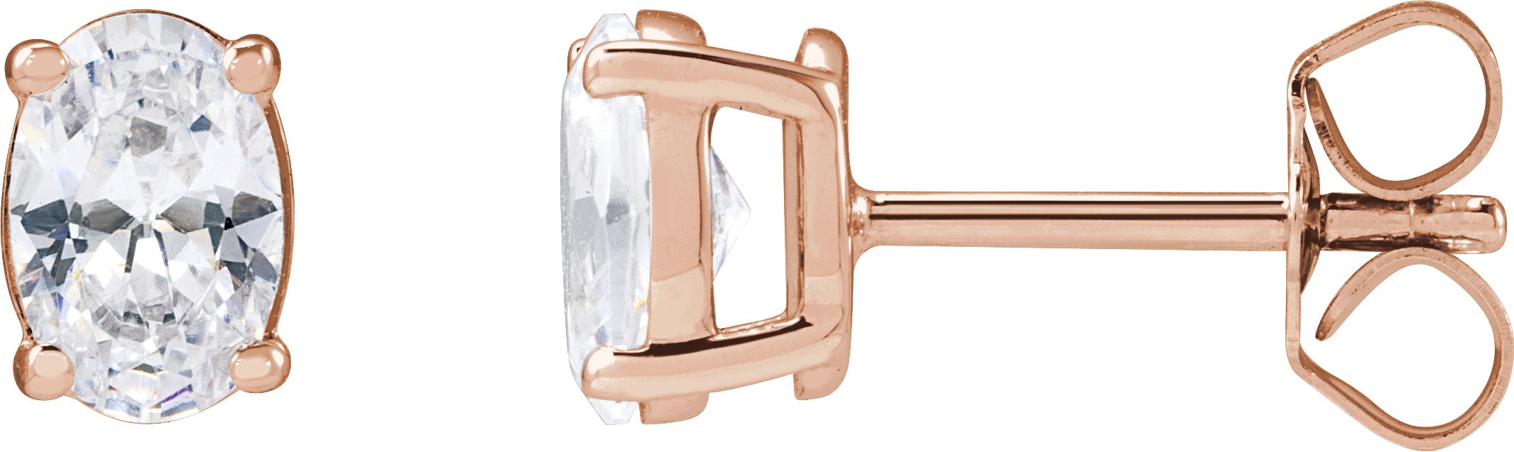 Lab-Grown Diamond Stud Earrings