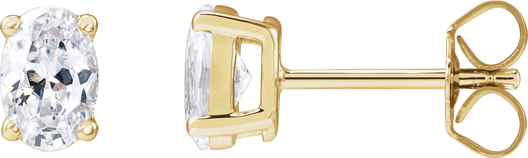 Lab-Grown Diamond Stud Earrings
