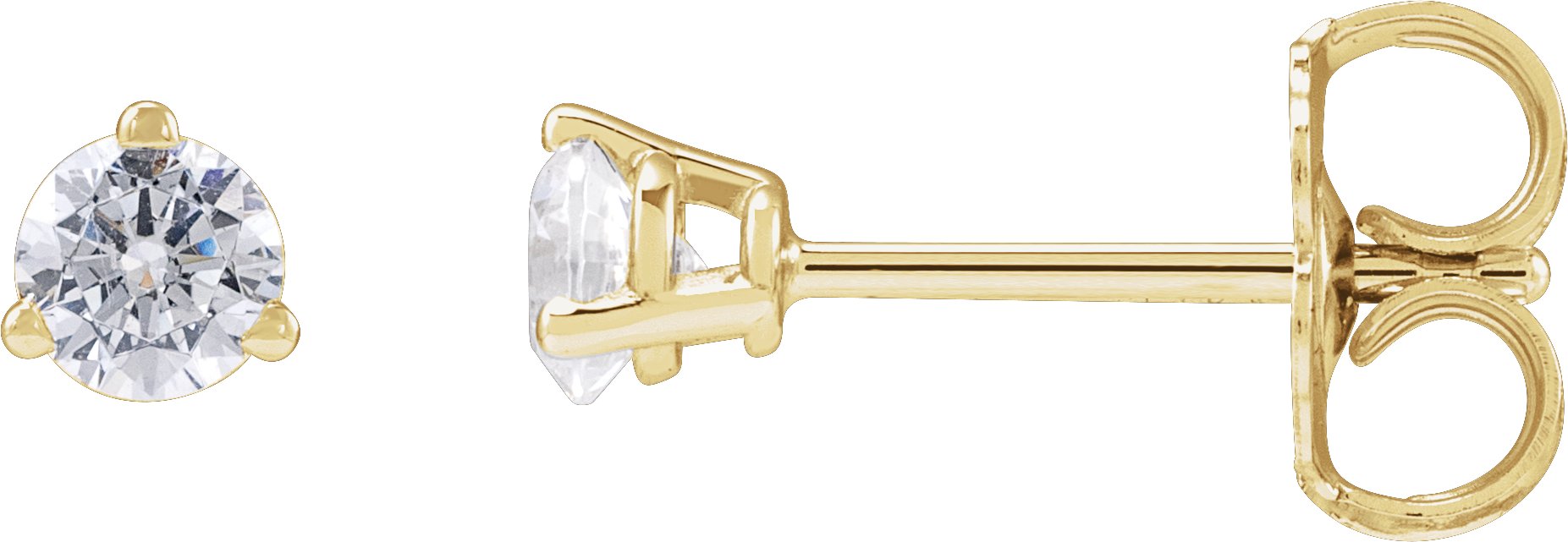 Lab-Grown Diamond Stud Earrings