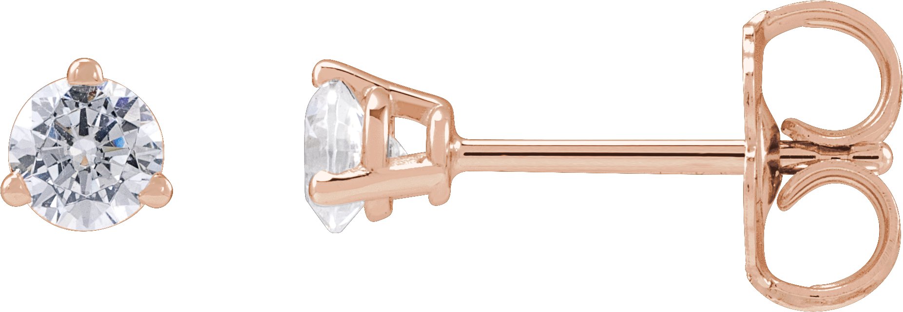 Lab-Grown Diamond Stud Earrings
