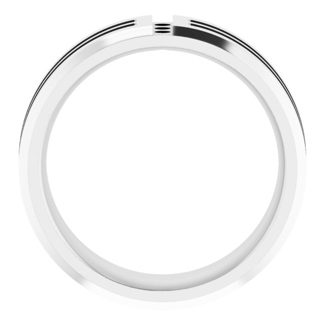 3x2 mm Straight Baguette Band Mounting view 2