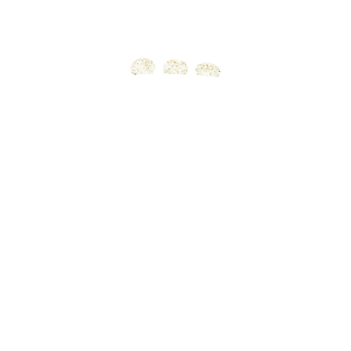 14k Yellow Gold 0.04 Ctw Natural Diamond  Band