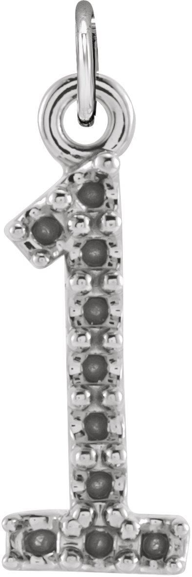 Petite Numeral Pendant